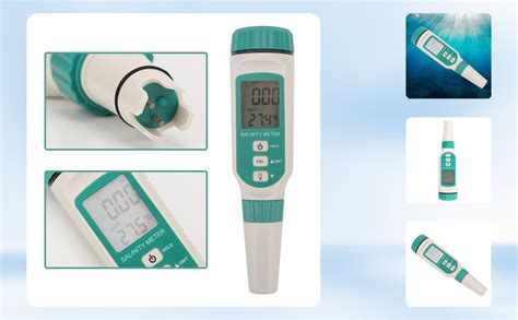 Medidor De Salinidad Digital Con Sensor Inteligente AR8012 Medidor De