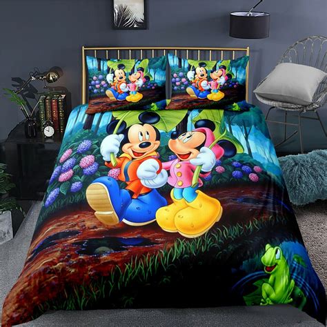 Mickey Minnie Mouse Cartoon 10 Bedding Set High Quality Bedding