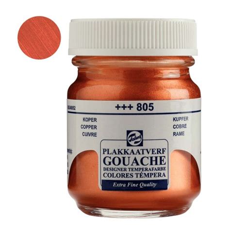 Farba Gouache Extra Fine Talens 50 Ml 805 Copper Storm Sklep Plastyczny