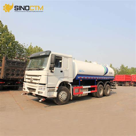 HOWO 6X4 371HP 20cbm 20t Fire Water Tank Truck 20000L 20tons Fire