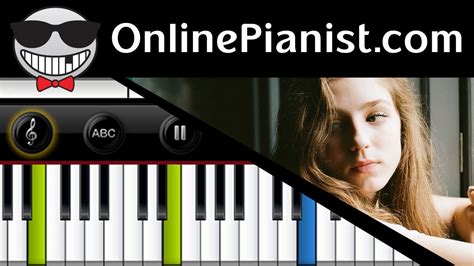 Birdy Skinny Love Piano Tutorial Youtube