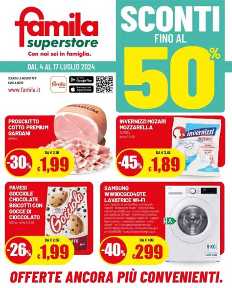 Famila Superstore Volantino Sconti Fino Al Dal Al