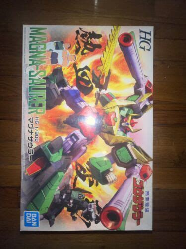 Hg Sunrise Nekketsu Saikyo Magna Saurer 1 300 Model Kit Bandai