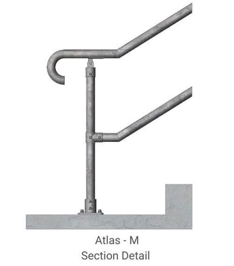 Industrial Safety Handrails Star Metal