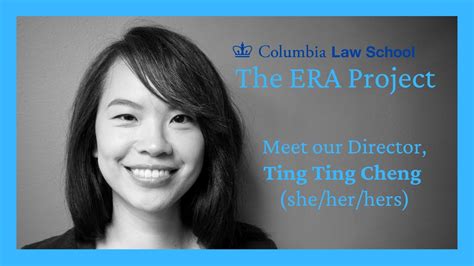 Introducing Ting Ting Cheng Director Of Columbia Law Schools Era