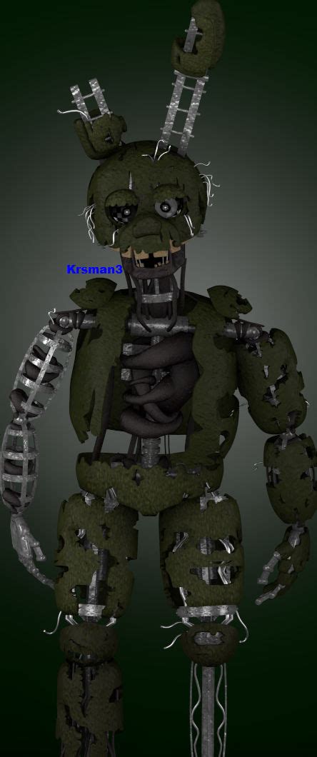 The Joy Of Creation Halloween Edition Springtrap By Krsman30 On