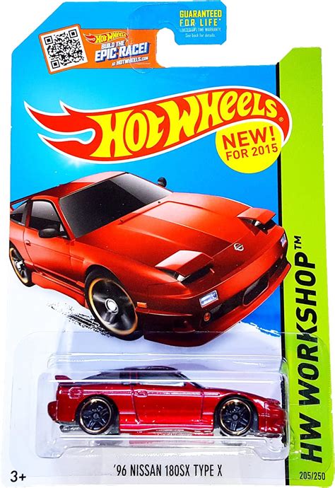 Amazon Hot Wheels Hw Workshop Nissan Sx Type X Red