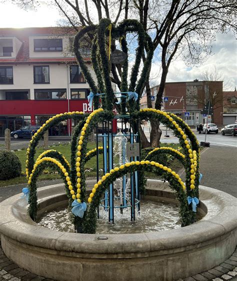 Osterbrunnen In Osthessen Wir Freuen Uns Ber Leserbilder