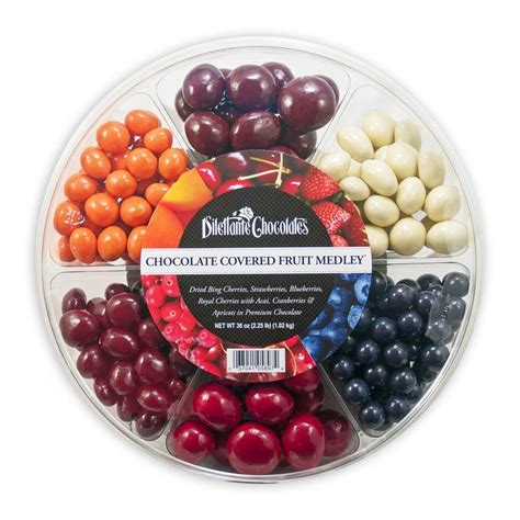 Chocolate Covered Fruit Medley Dragées 24oz Pouch By