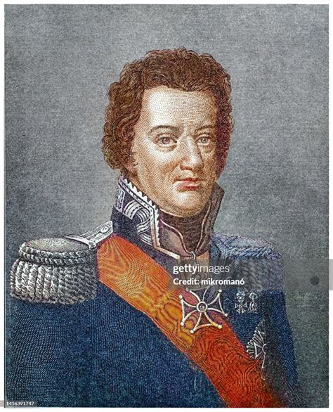 Portrait Of Jan Henryk Dąbrowski Or Johann Heinrich Dąbrowski Polish