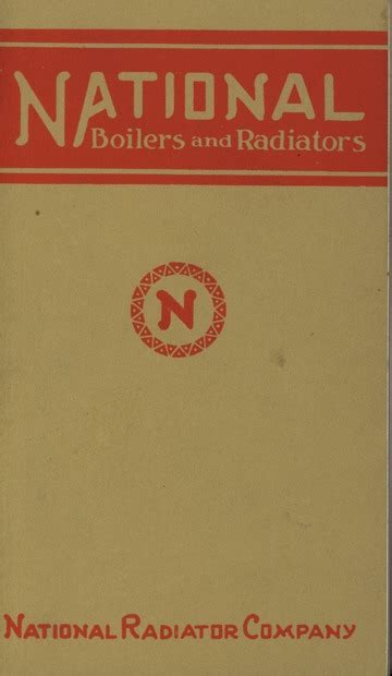 National boilers and radiators, catalog no. 35 : National Radiator Company : Free Download ...