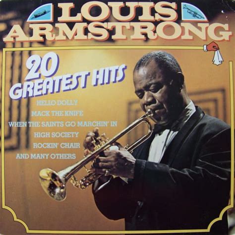 Louis Armstrong - 20 Greatest Hits (Vinyl) | Discogs