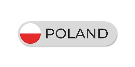 Premium Psd Poland Flag With Text Transparent Background File Format