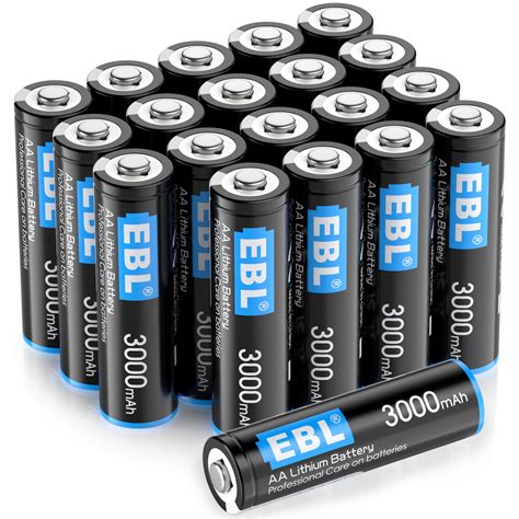 Ebl Aa Lithium Batteries V Mah Non Rechargeable Double A