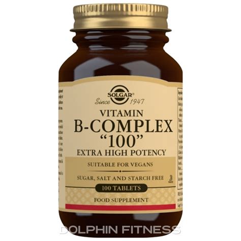 Solgar Vitamin B Complex 100 100 Tablets