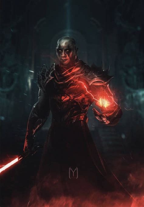 Dave Bautista As Darth Bane Movie Tv