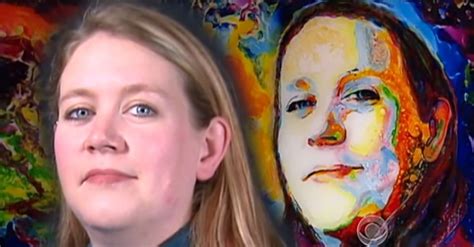 He Paints A Lifelike Portrait Of His Wife — But Watch How He Does It