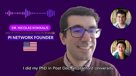 The Man Behind Pi Network Dr Nicolas Kokkalis Latest Interview