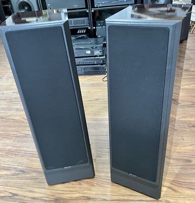 Vintage S Polk Audio Ls Speaker Pair Made In Usa Ebay