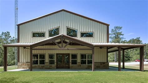 Rustic Retreat By Huntsville Barndominium Builder Built By Turnkey