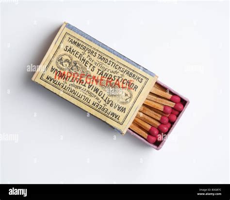 Box Of Matches Hi Res Stock Photography And Images Alamy