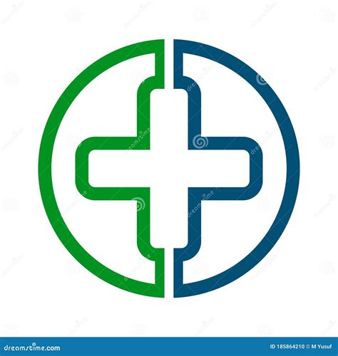 Medical Logo Cross Logo Medical Center Logo Health Symbols Stock