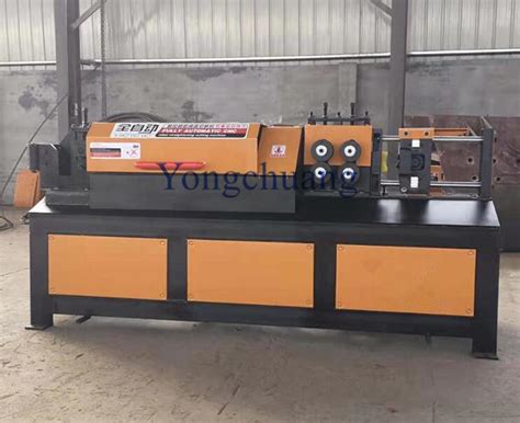 Steel Rolled Wire Straightening And Cutting Machine China Steel Bar