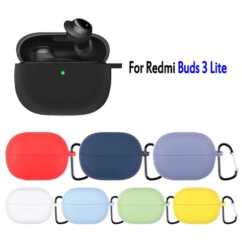 For Xiaomi Redmi Buds 3 Lite Case Silicone Earphone Cases For Redmi Buds 4 Pro 3