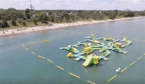 Whoazone Floating Water Park Returns To Lake Michigan This Summer