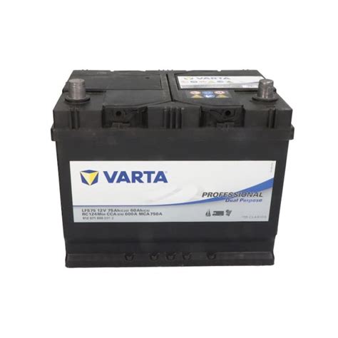 Baterie Auto Varta 12v 75ah 420a Professional Emag Ro