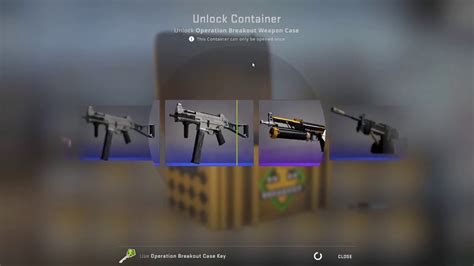 Csgo Operation Breakout Case Opening Youtube