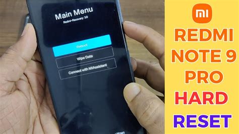 How To Hard Reset Redmi Note 9 Pro How To Set Pattern Lock In Redmi