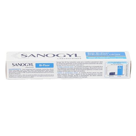 Sanogyl Soin Bi Fluor Dentifrice Pr Vention Caries Hygi Ne Bucco Dentaire