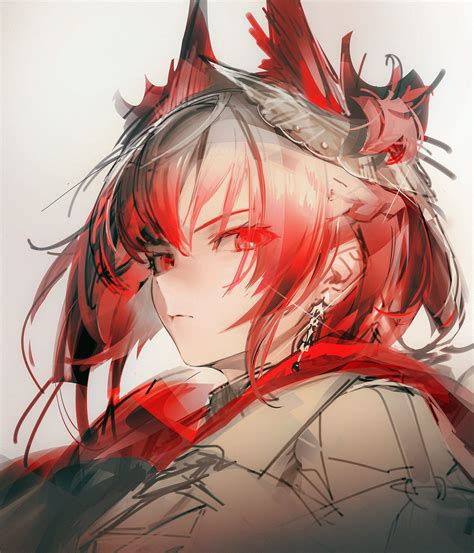 Yyb Arknights Fiammetta Arknights Horns Sketch 1157665 Yandere