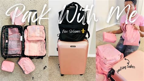 Pack With Me For Vacation New Orleans Trip Packing On A Budget