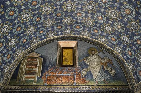 Mosaics in the Mausoleum of Galla Placidia, Ravenna (425-50)