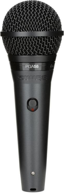 Shure PGA58 Cardioid Dynamic Vocal Microphone | Sweetwater