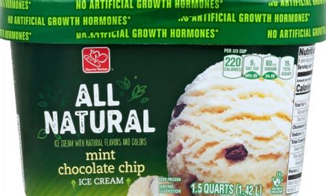 Harris Teeter™ All Natural Mint Chocolate Chip Ice Cream 48 Fl Oz Kroger