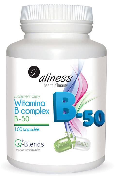 Witamina B Complex B 50 100 Kaps ALINESS Herbario