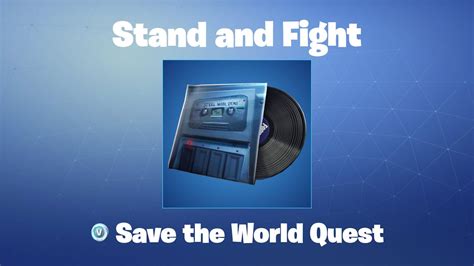 Stand And Fight Fortnite Music YouTube