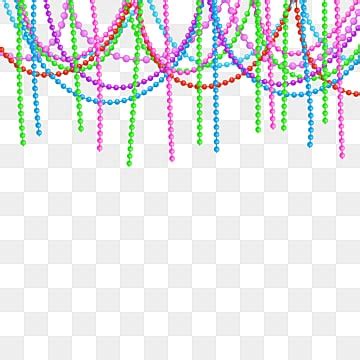 Mardi Gras Beads Vector Hd Png Images Mardi Gras Beads Transparent