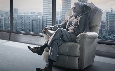 HD wallpaper: Rajinikanth Kabali Movie First Look, men's gray notched ...