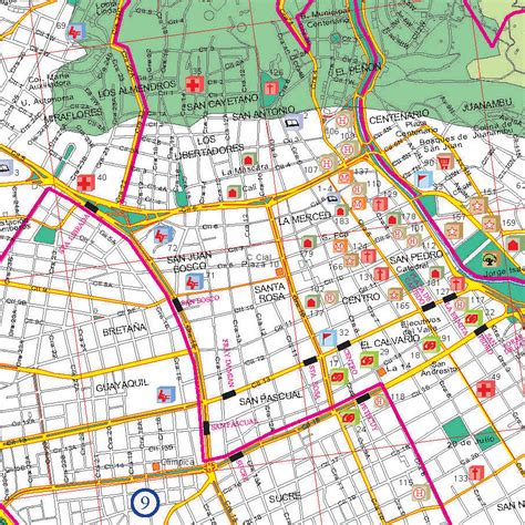 Mapa de Cali – Mapas Cartur Mapas fisicos politicos de colombia america