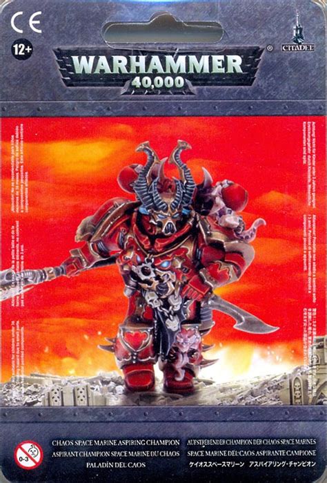 Chaos Space Marines Aspiring Champion Miniset Net Miniatures