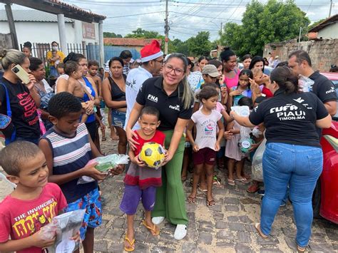 Cufa Piau Finaliza Campanha Natal Potente Entrega De Brinquedos E