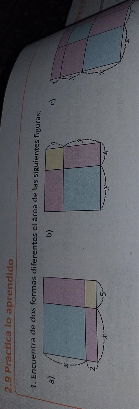 Encuentra De Dos Formas Diferentes El Area De Las Siguientes