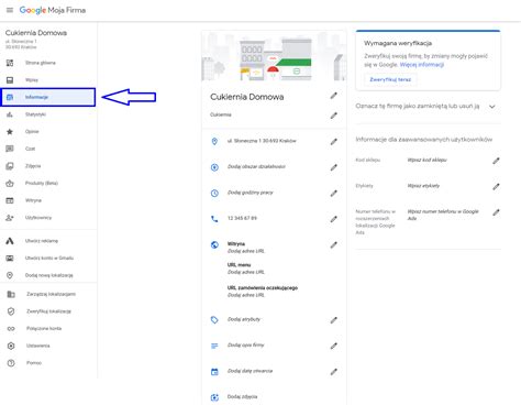 Wizytówka Google Moja Firma krok po kroku Gdzie i jak założyć Jak i