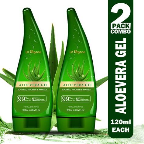 Aloe Vera Gel For Face And Hair La Organo