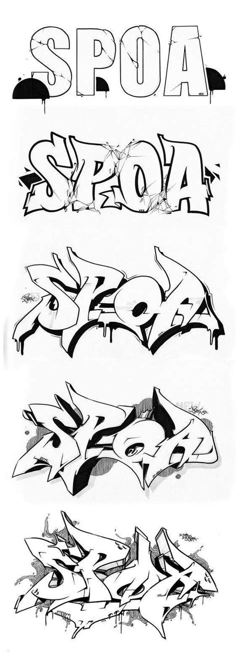 Cómo Aprender A Dibujar Graffitis Paso A Paso Videos