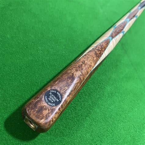 Paul Wright Platinum Series No 0014 Maple Snooker Cue 9 5mm Tip 17